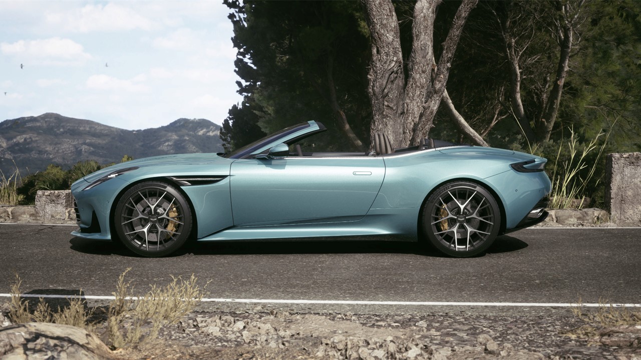 006 DB12 Volante Caribbean Blue Pearl 2 LHDスライダー画像