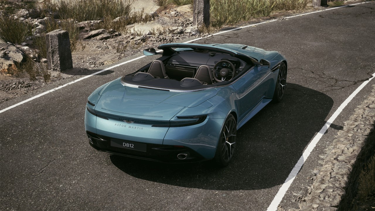 006 DB12 Volante Caribbean Blue Pearl 2 LHDスライダー画像