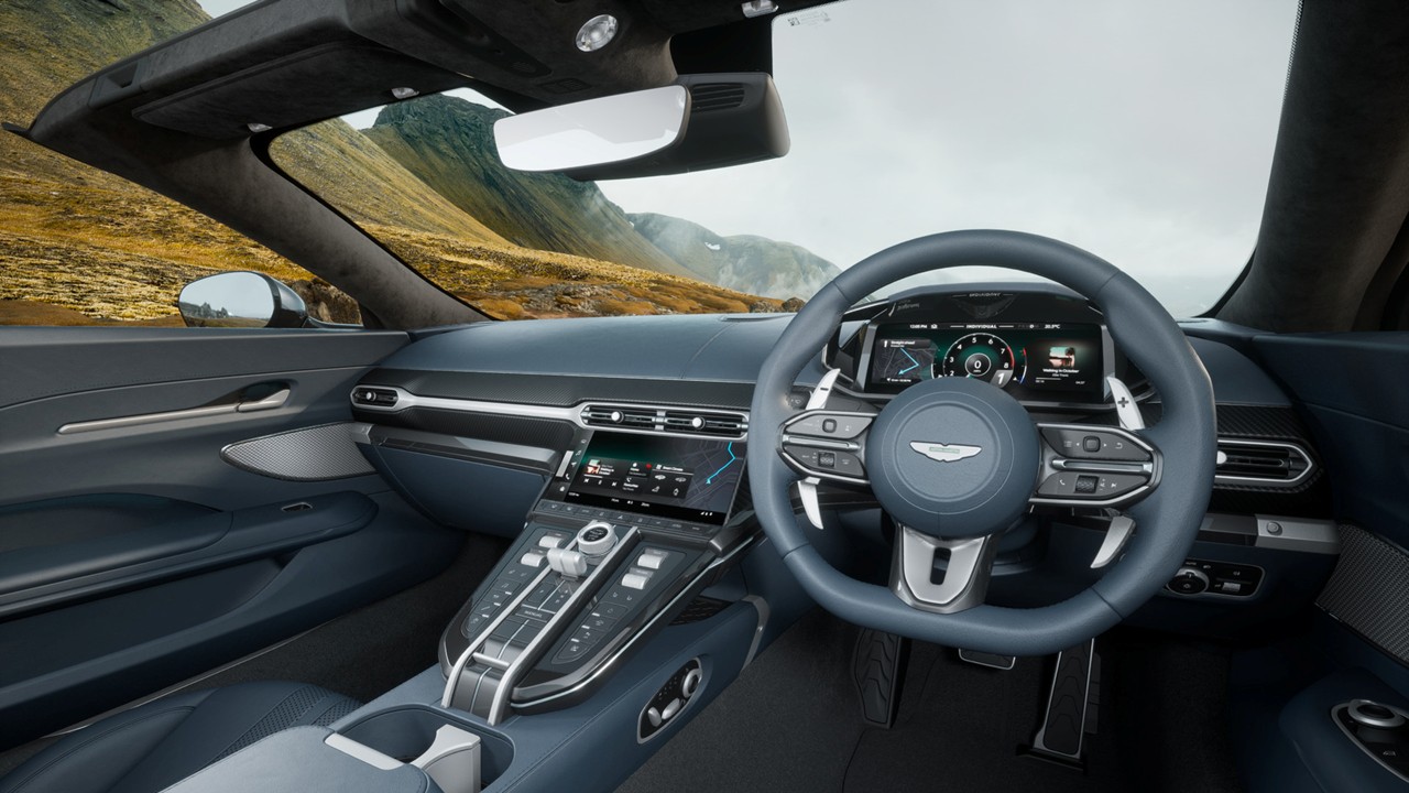 P02 New Generation Vantage Roadster Concours Blue RHDスライダー画像