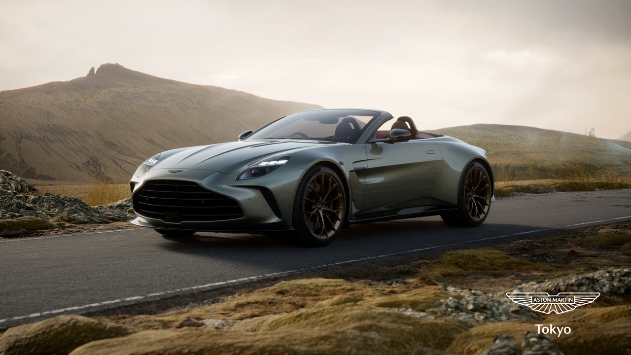 P03 New Generation Vantage Roadster Titanium Grey RHD