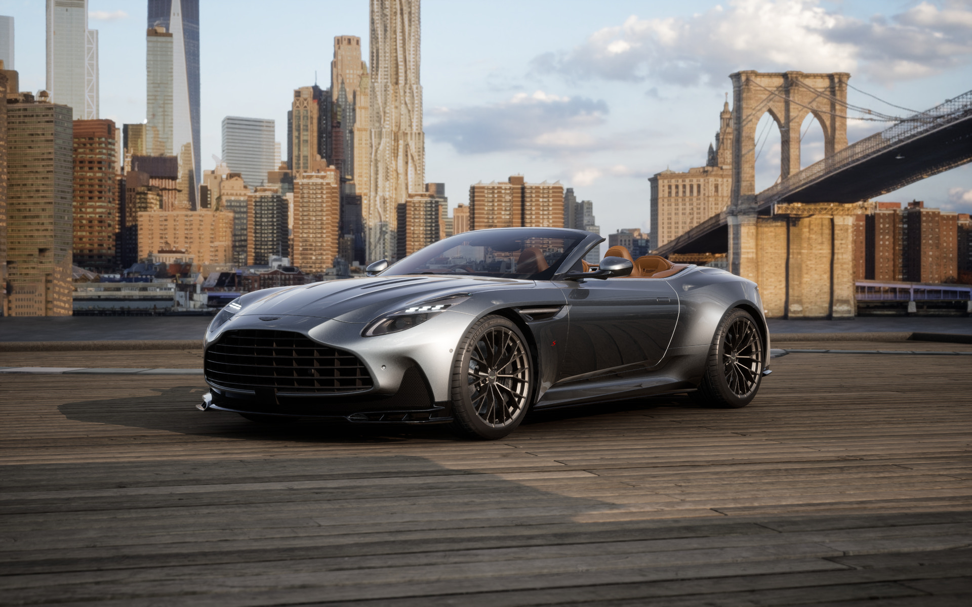 DB12 S Volante Aluminite Silver RHD