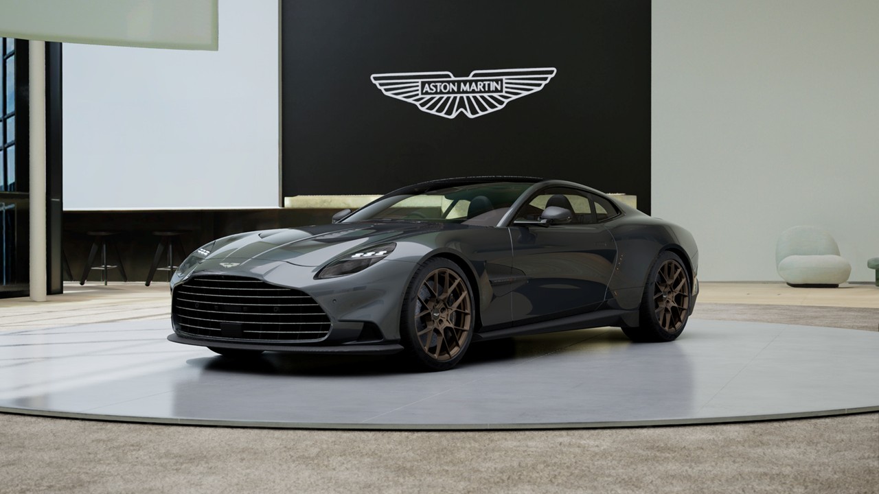 Vanquish Coupe Xenon Grey RHDスライダー画像