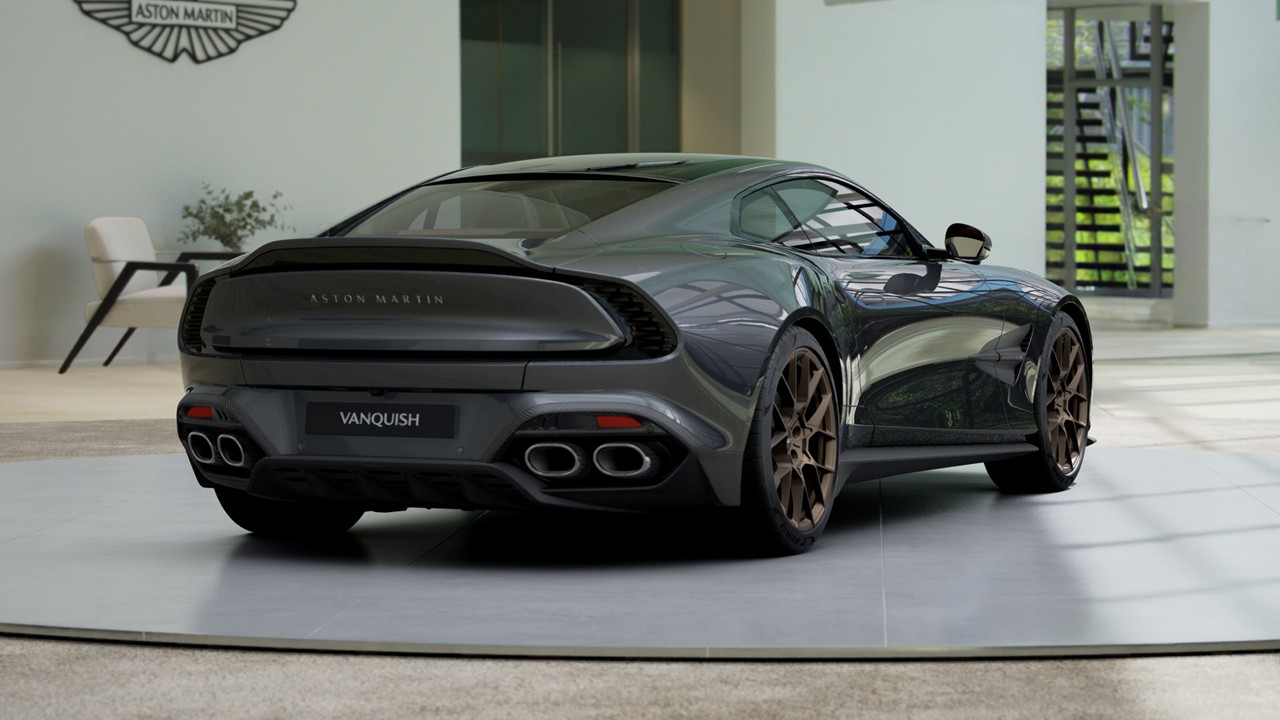 Vanquish Coupe Xenon Grey RHDスライダー画像