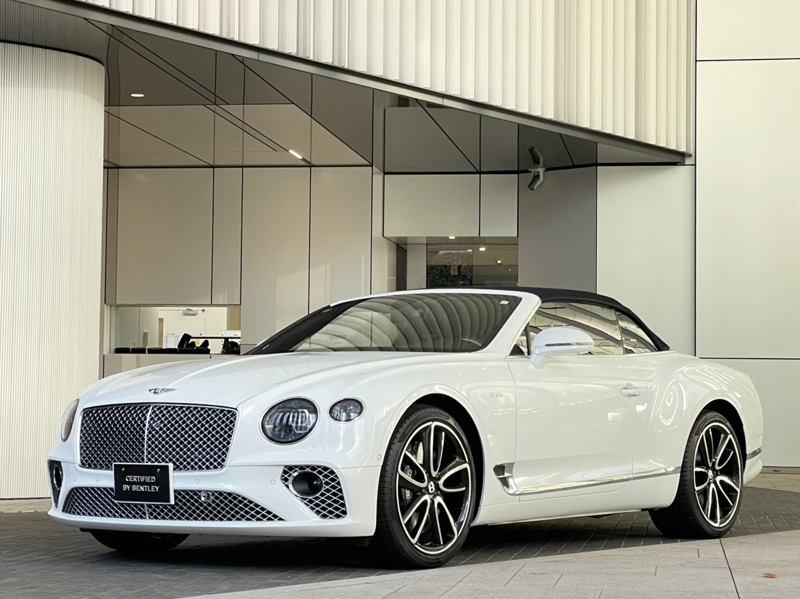 23MY Continental GTC Azure Glacire White / 左ハンドル