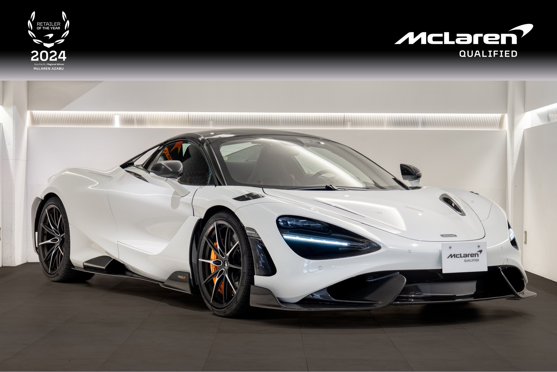 765LT SPIDER Silica White LHD | 【マクラーレン麻布】McLaren 正規 