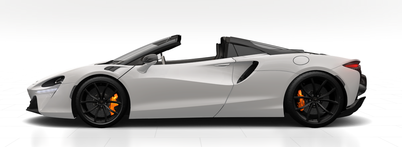 ARTURA Spider Ice White LHDスライダー画像