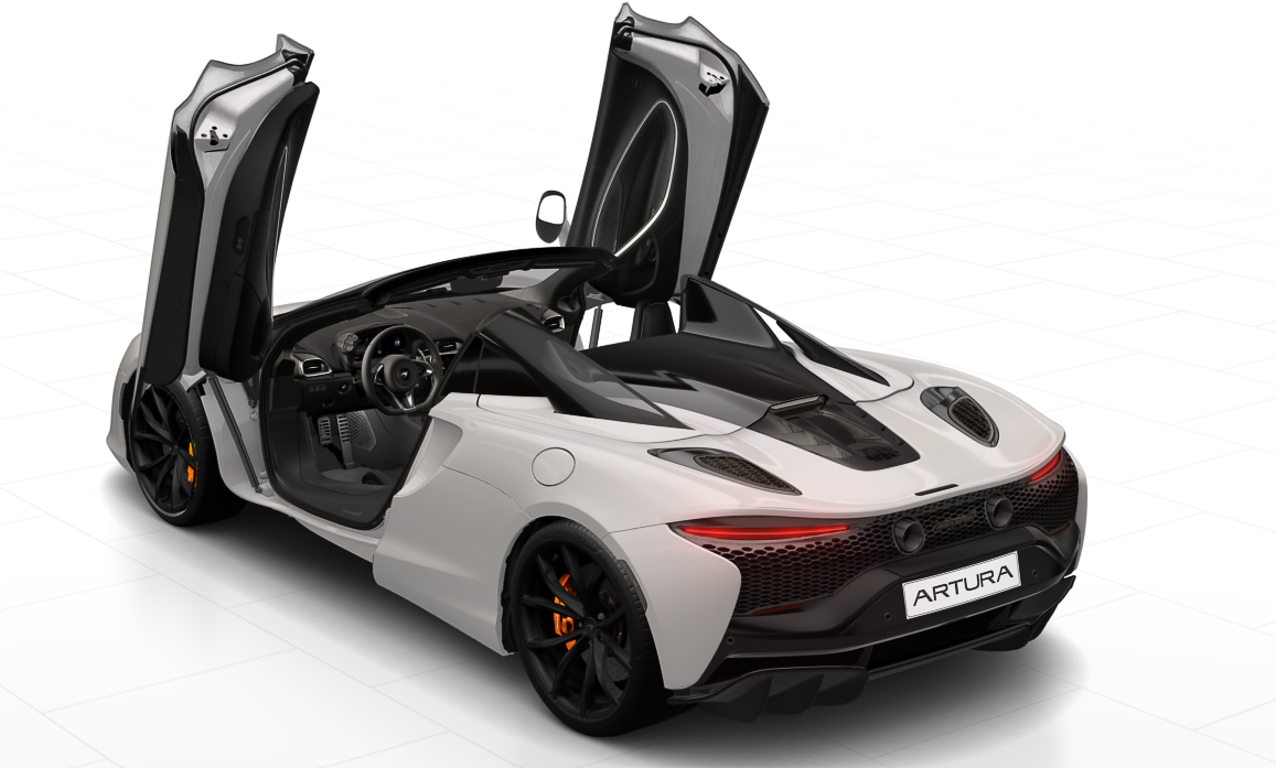 ARTURA Spider Ice White LHDスライダー画像