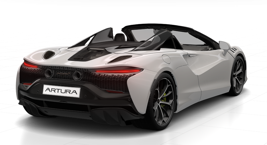 ARTURA Spider Ice White LHDスライダー画像