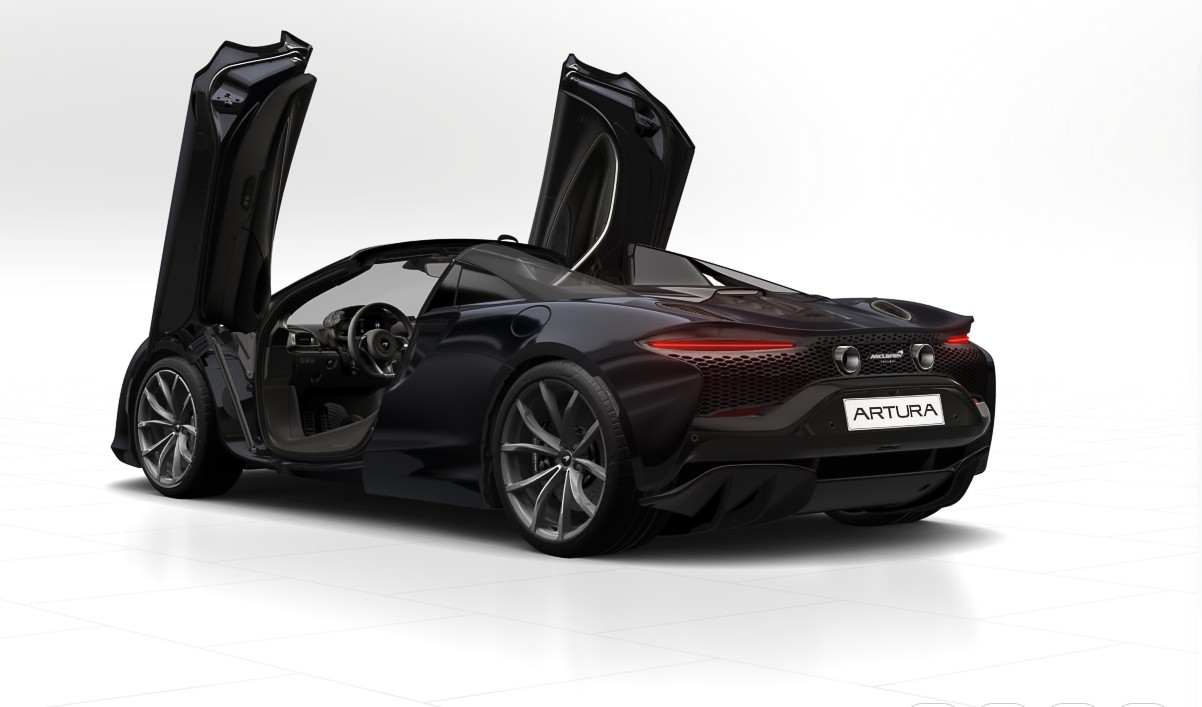 ARTURA Spider Abyss Black RHDスライダー画像