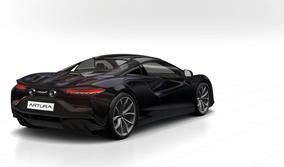 ARTURA Spider Abyss Black RHDスライダー画像