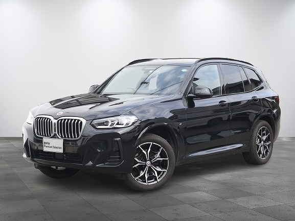 BMW　X3　xドライブ20d Mスポーツ 4WD　黒革　ACC　トップビュー　地デジ　701