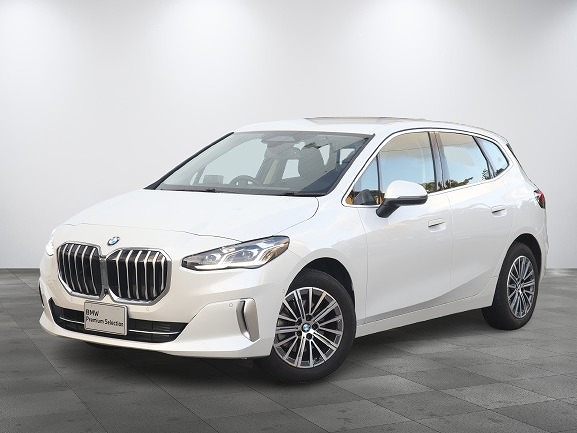 BMW　218iアクティブツアラーExclusive DCT　黒革　ACC　ヘッドアップD　トップビュー　749